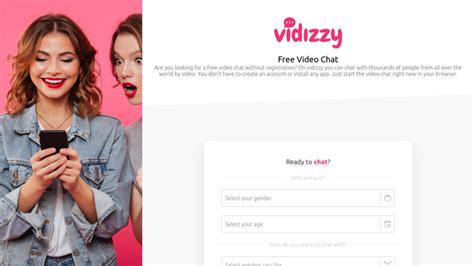 vidizzy|Free Video Chat Without Registration